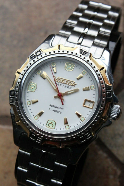 Russian Mechanical Automatic Wrist Watch Vostok Partner 301150