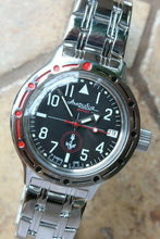 Load image into Gallery viewer, Russian Mechanical Automatic Wrist Watch VOSTOK AMPHIBIAN DIVER 420959
