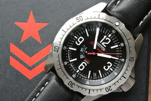 Vostok Komandirsky Russian Mechanical K-39 Military wristwatch 390776