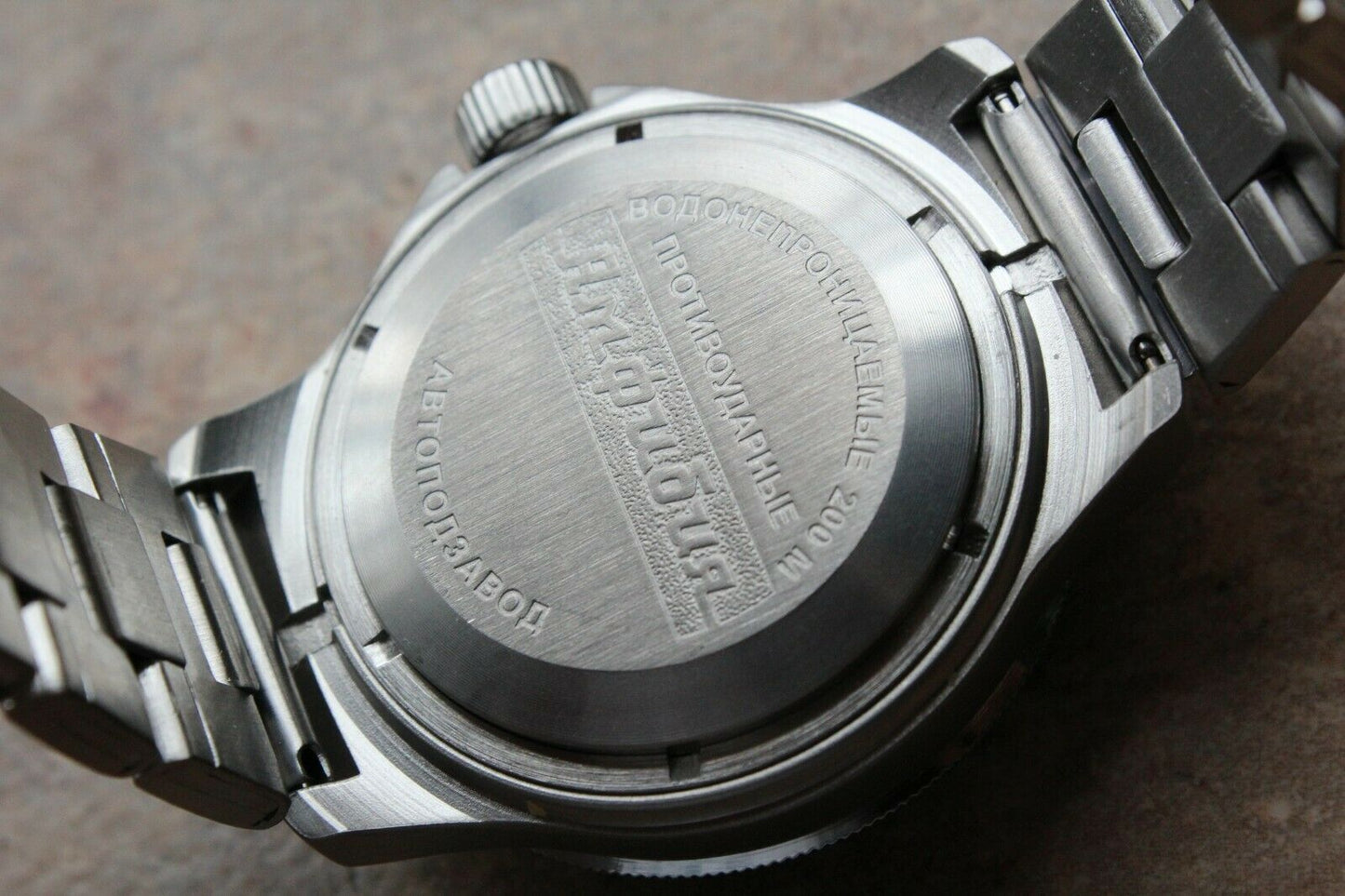 Vostok Amphibian Mechanical Automatic Russian diver wrist watch 060487