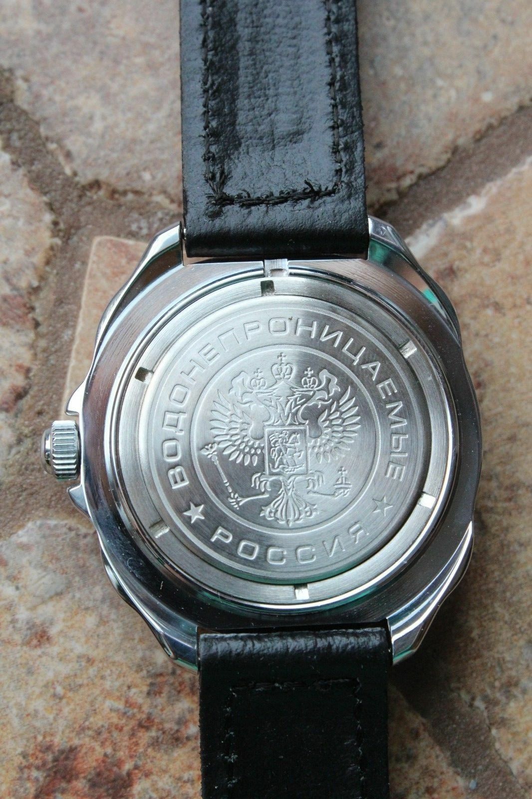 Vostok Komandirsky Russian Military Wrist Watch # 211982 NEW