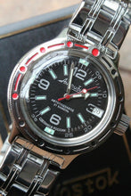 Load image into Gallery viewer, Russian Mechanical Automatic Wrist Watch VOSTOK AMPHIBIAN DIVER 420640
