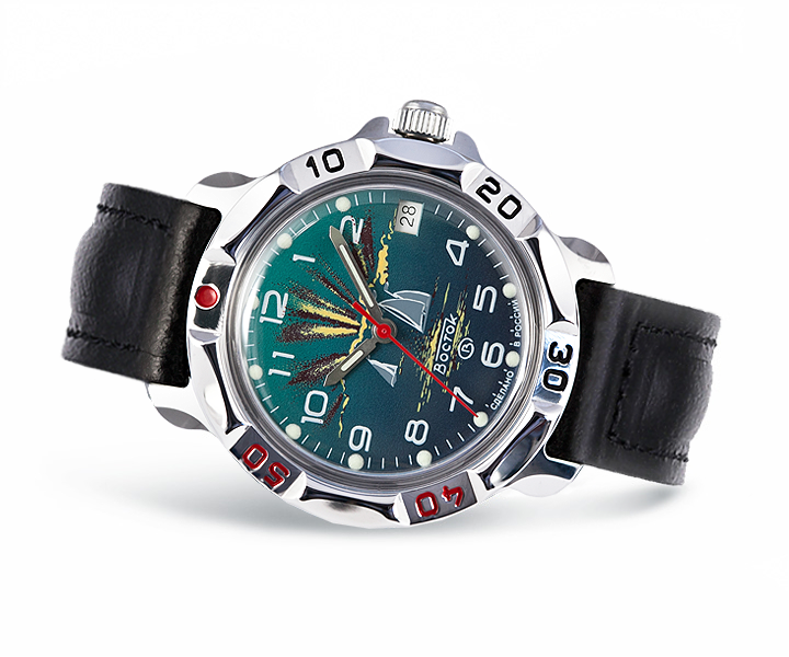 Vostok Komandirsky Mechanical Russian Military Wrist Watch 811976