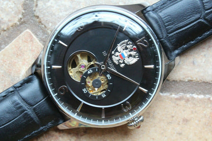 Russian President 6500050 Mechanical Automatic Men's Wrist Watch Poljot