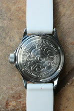 Load image into Gallery viewer, Vostok Amphibian 051458 Mechanical Women Female Russian wrist watch White Blue
