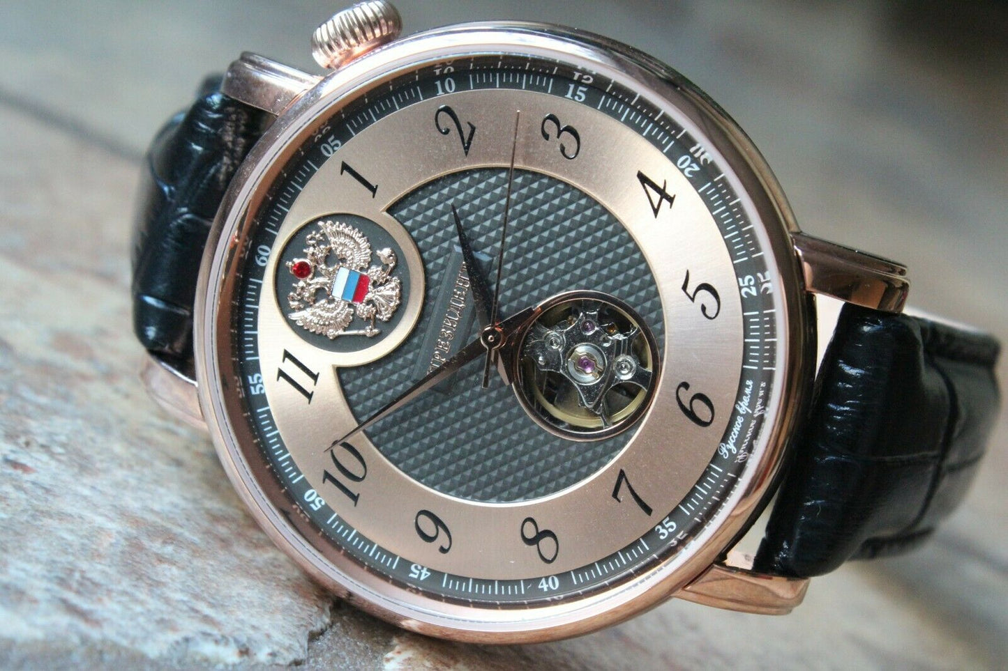 Russian President 4939033 Mechanical Automatic Men's Wrist Watch Poljot