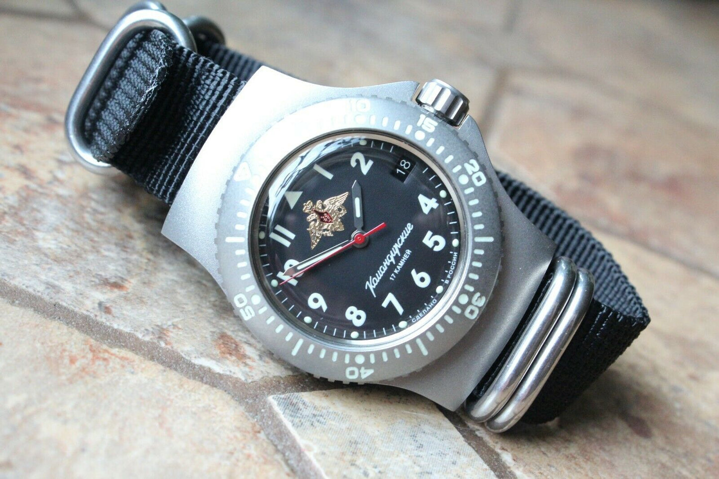 Vostok Komandirskie Mechanical Automatic Wrist Watch Double Eagle 280937