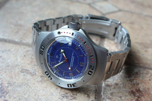 Vostok Amphibian Auto Russian diver wrist watch 060007
