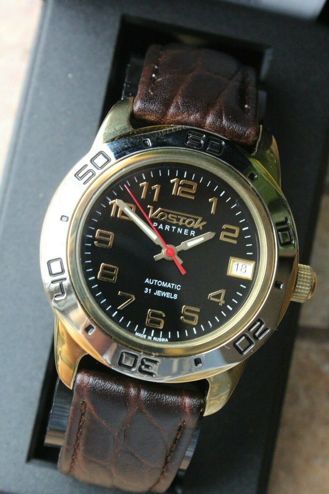 Russian Mechanical Automatic Wrist Watch Vostok Partner 299735