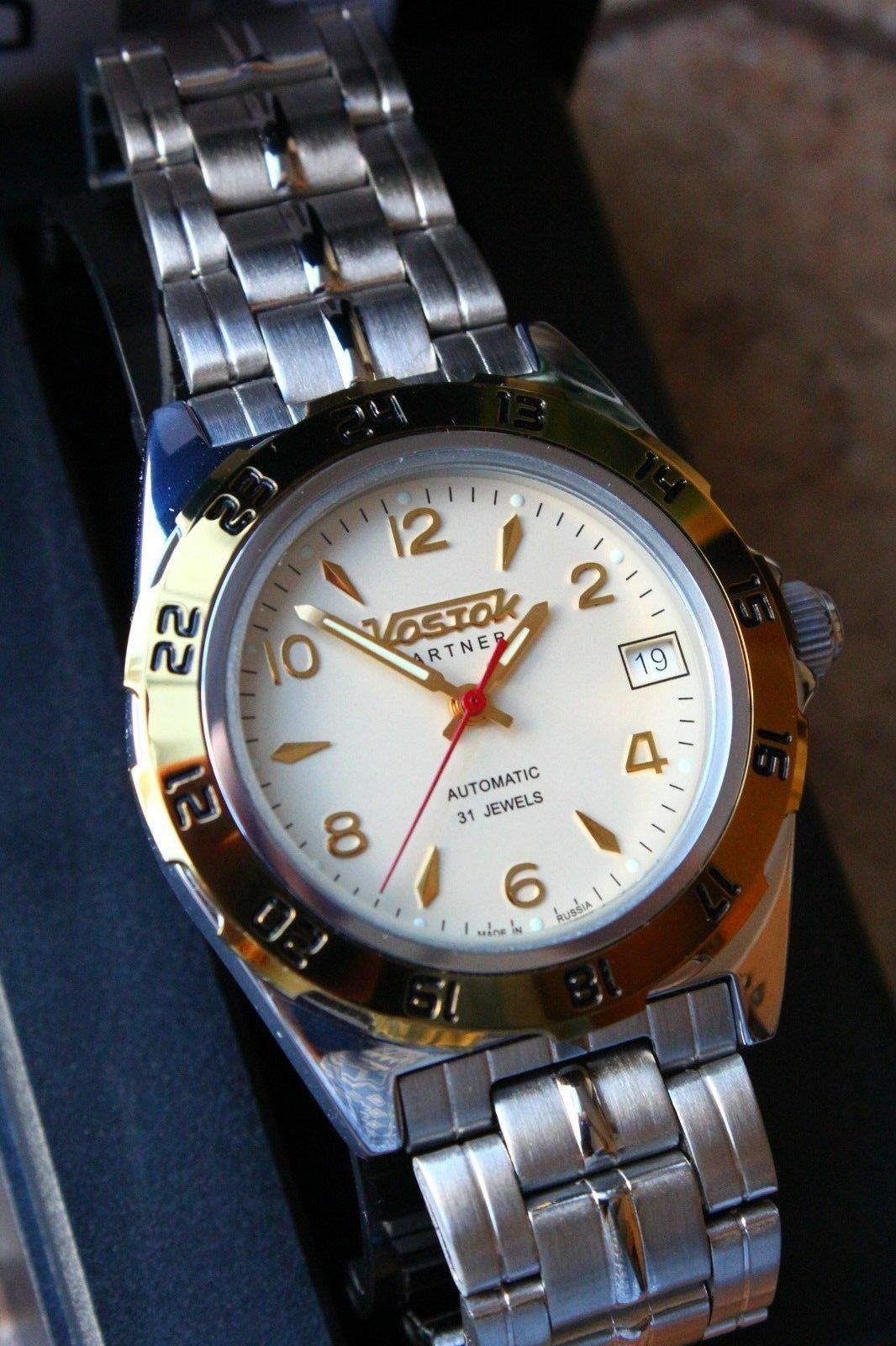 Russian Mechanical Automatic Wrist Watch Vostok Partner 251237