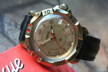 Load image into Gallery viewer, Vostok Komandirsky 819980 Russian Mechanical Military Wrist Watch Gold Dial
