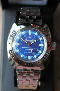 Russian Mechanical Automatic Wrist Watch VOSTOK AMPHIBIAN DIVER 710440