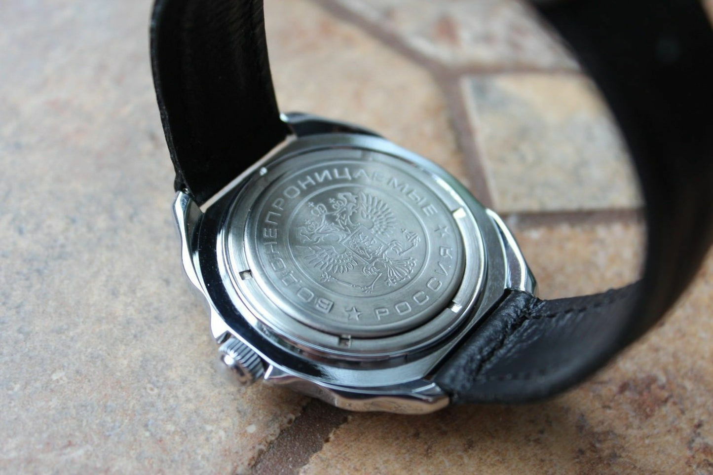 Vostok Komandirsky Russian Military Wrist Watch # 211535 NEW