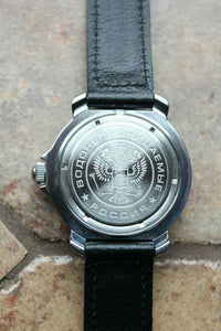 Vostok Komandirsky Russian Mechanical Military Wrist Watch Submarine 811055