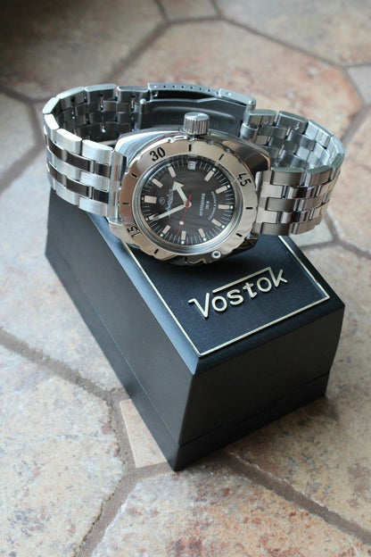 Russian Mechanical Automatic Wrist Watch VOSTOK AMPHIBIAN DIVER 150662