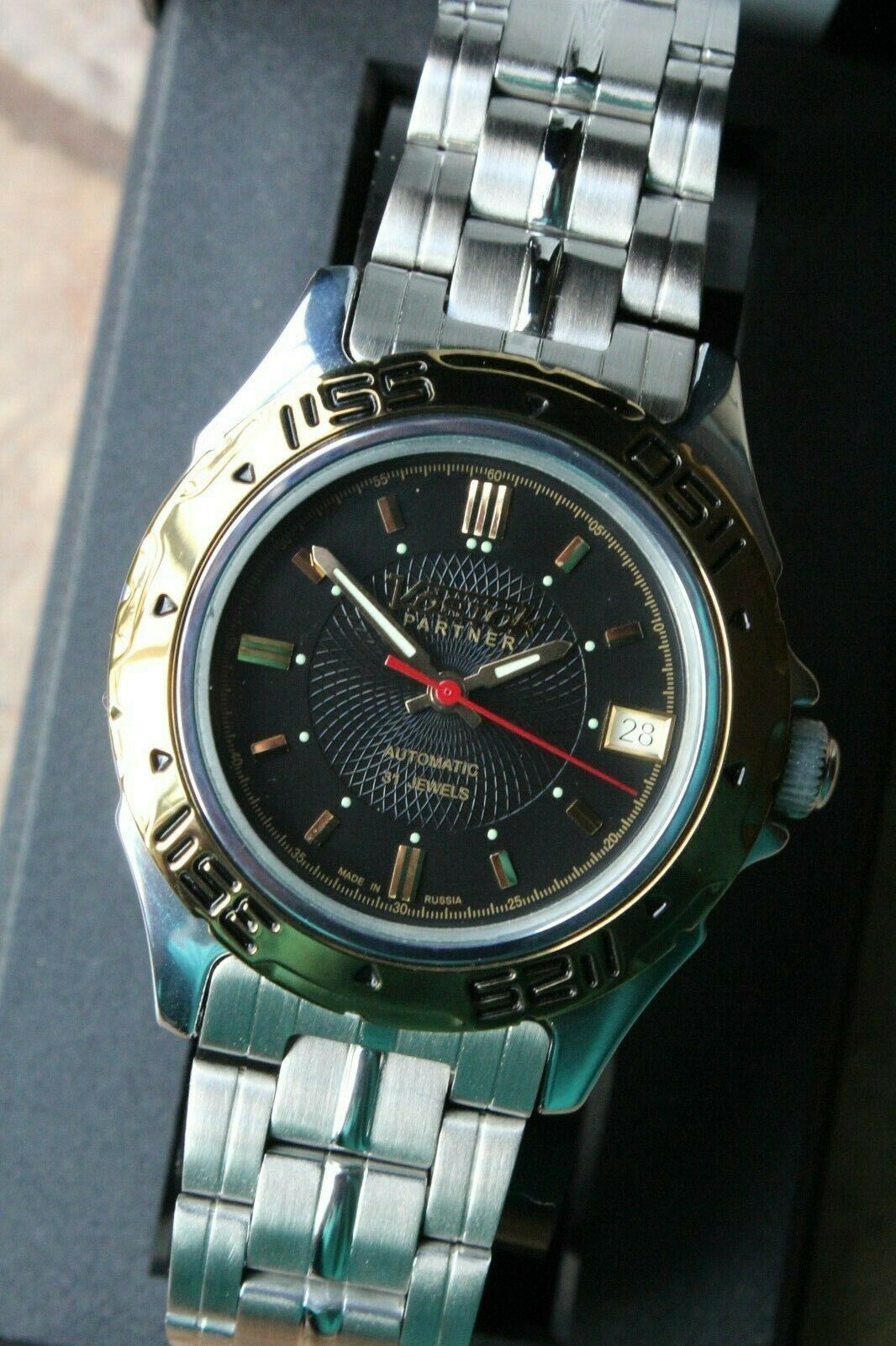Russian Classic Mechanical Automatic Wrist Watch Vostok Partner 301148