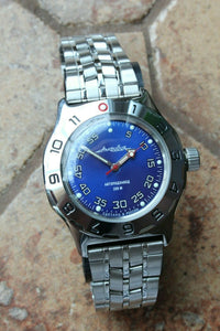 Russian Mechanical Automatic Wrist Watch VOSTOK AMPHIBIAN DIVER 100824