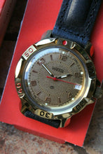 Load image into Gallery viewer, Vostok Komandirsky 819980 Russian Mechanical Military Wrist Watch Gold Dial
