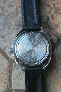 Vostok Komandirsky Russian Military Wrist Watch # 211428 NEW