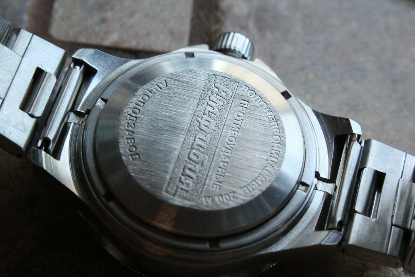 Vostok Amphibian Auto Russian diver wrist watch 060142