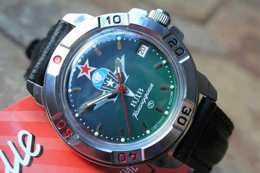 Vostok Komandirsky Mechanical Manual Winding Wrist Watch 431021
