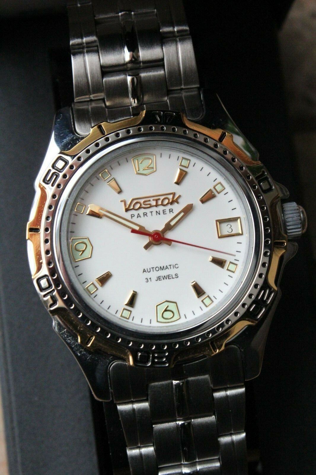 Russian Mechanical Automatic Wrist Watch Vostok Partner 301150