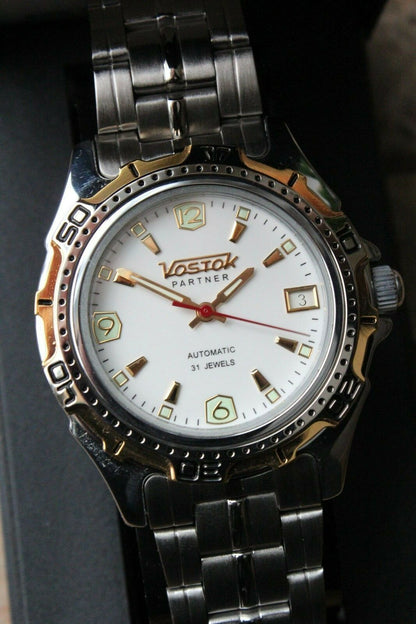Russian Mechanical Automatic Wrist Watch Vostok Partner 301150