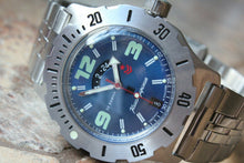 Load image into Gallery viewer, Russian Mechanical Automatic Military Wrist Watch VOSTOK Komandirsky K-35 350604
