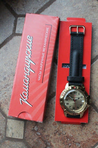 Vostok Komandirsky Military Wrist Watch # 439121 NEW
