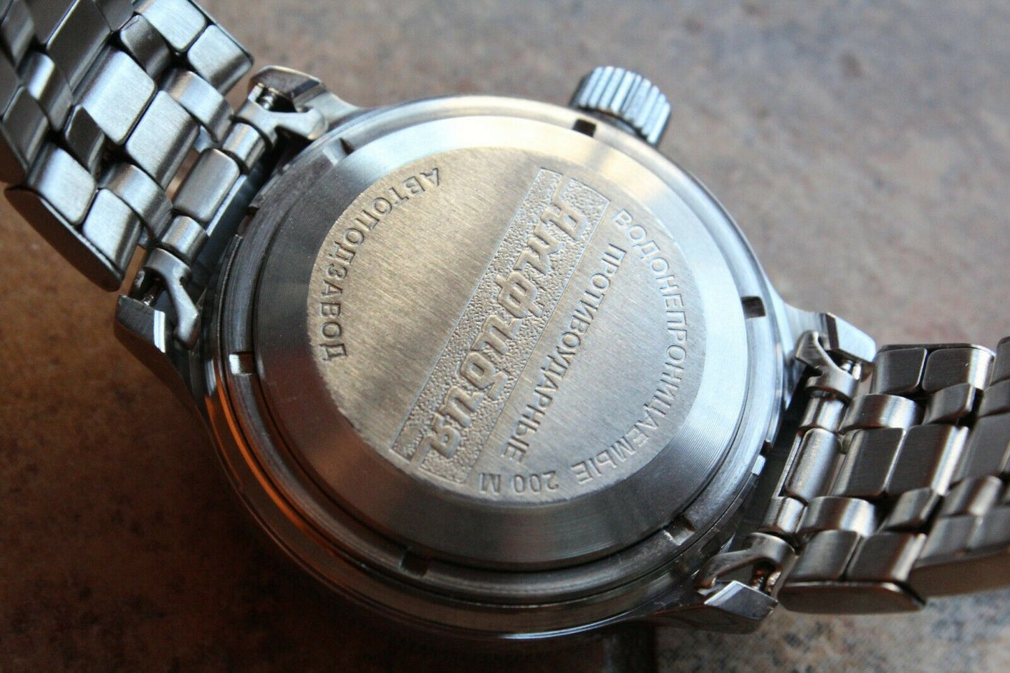 Russian Mechanical Automatic Wrist Watch VOSTOK AMPHIBIAN DIVER 420306