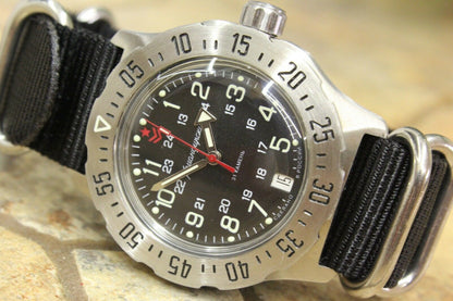 Vostok Komandirsky Mechanical Automatic Wrist Watch K-35 350751