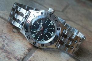 Russian Mechanical Automatic Wrist Watch VOSTOK AMPHIBIAN DIVER 100820