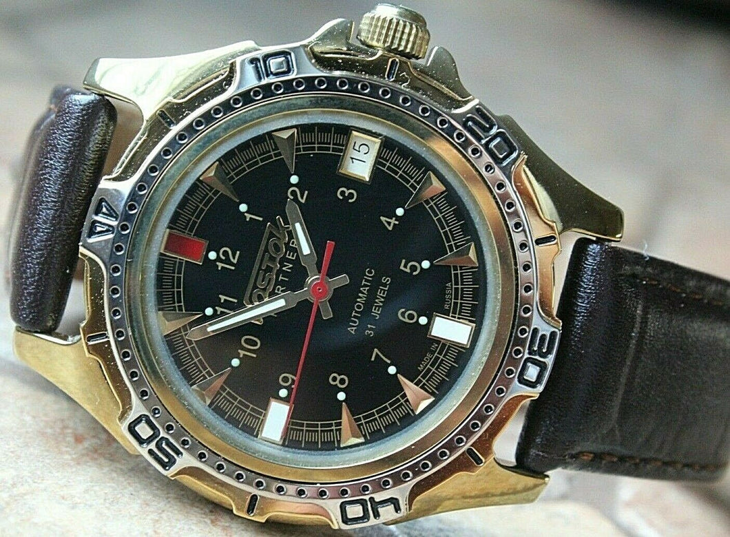 Russian Mechanical Automatic Wrist Watch Vostok Partner 309924