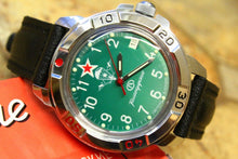 Load image into Gallery viewer, Vostok Komandirsky Military Wrist Watch # 431307 NEW
