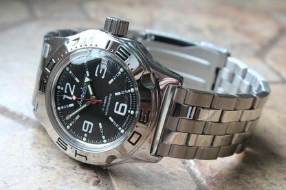 Russian Mechanical Automatic Wrist Watch VOSTOK AMPHIBIAN DIVER 100315