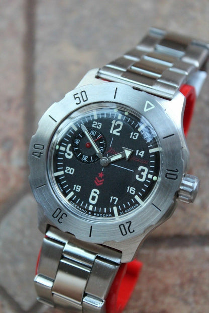 Vostok Mechanical Automatic Wrist Watch Komandirsky K-35 350504
