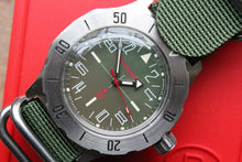 Load image into Gallery viewer, Russian Mechanical Automatic Wrist Watch VOSTOK Komandirsky K-35 350645
