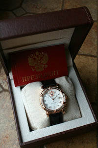 Russian President 4459471 Mechanical Automatic Men's Wrist Watch Poljot
