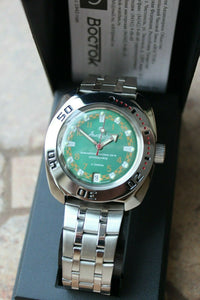 Russian Mechanical Automatic Wrist Watch VOSTOK AMPHIBIAN DIVER 710439