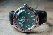 Load image into Gallery viewer, Vostok Komandirsky 921307 Automatic Mechanical Military Wrist Watch NEW
