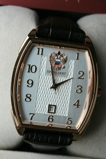 Russian President 4259292 Mechanical Automatic Men's Wrist Watch Poljot
