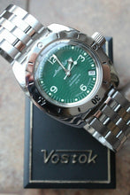 Load image into Gallery viewer, Russian Mechanical Automatic Wrist Watch VOSTOK AMPHIBIAN DIVER 150348
