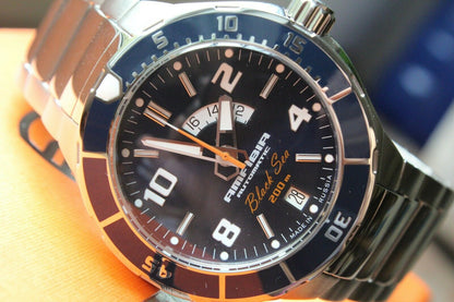 Vostok Amphibian 440795 Automatic Black Sea Russian mens wrist watch New 2019