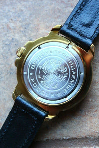 Vostok Komandirsky Military Wrist Watch # 439072 NEW