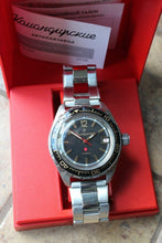 Load image into Gallery viewer, Vostok Komandirsky Auto Russian Military Wrist Watch # 020741 NEW
