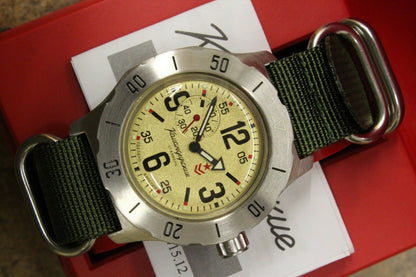 Vostok Komandirsky Mechanical Automatic Wrist Watch K-35 350749