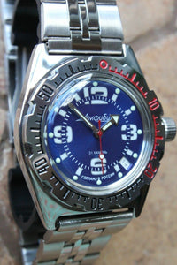 Vostok Amphibian Russian Auto diver wrist watch 110902