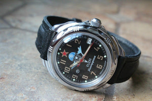 Vostok Komandirsky Russian Military Wrist Watch # 211288 NEW
