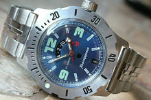 Load image into Gallery viewer, Russian Mechanical Automatic Military Wrist Watch VOSTOK Komandirsky K-35 350604
