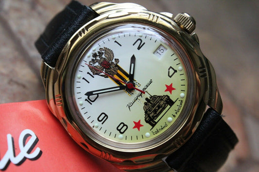 Vostok Komandirsky Mechanical Manual Winding Wrist Watch 219943